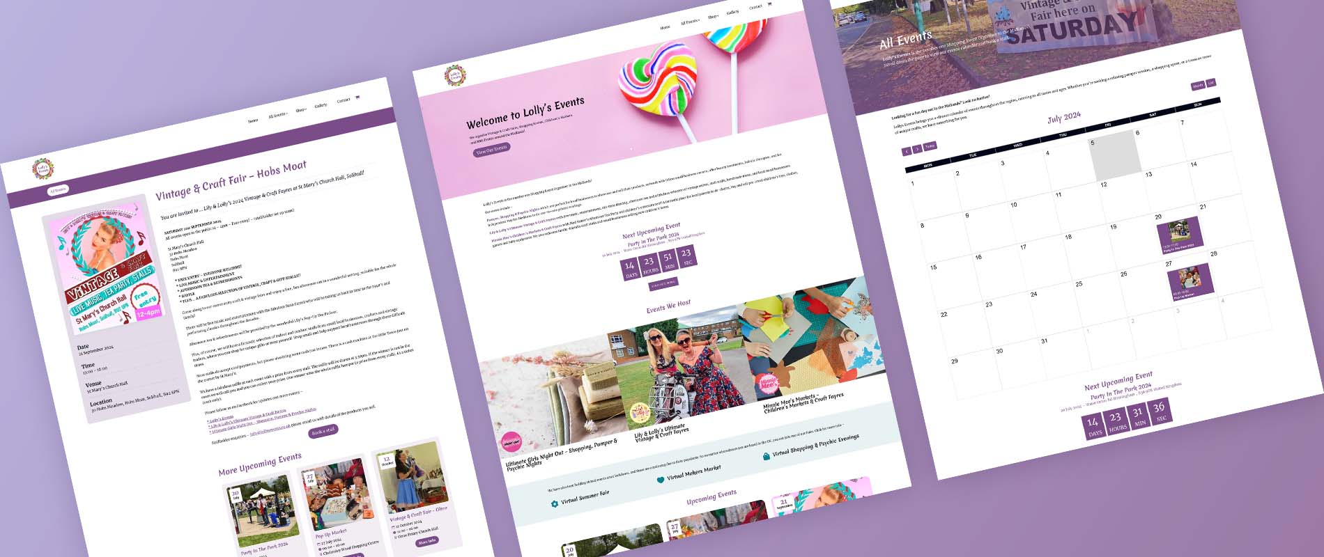 Benjamin Henry Website design flatlay