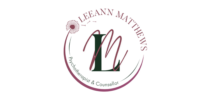 Leeann Matthews Psychotherapist and counsellor logo design