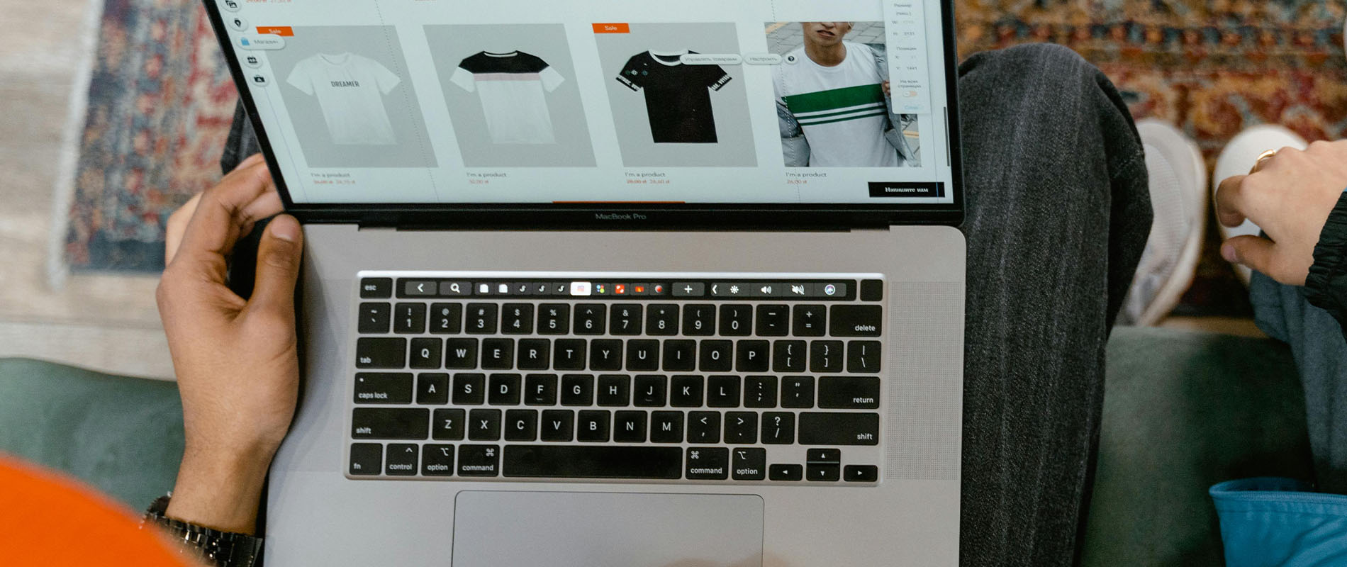 Benjamin Henry Website design flatlay