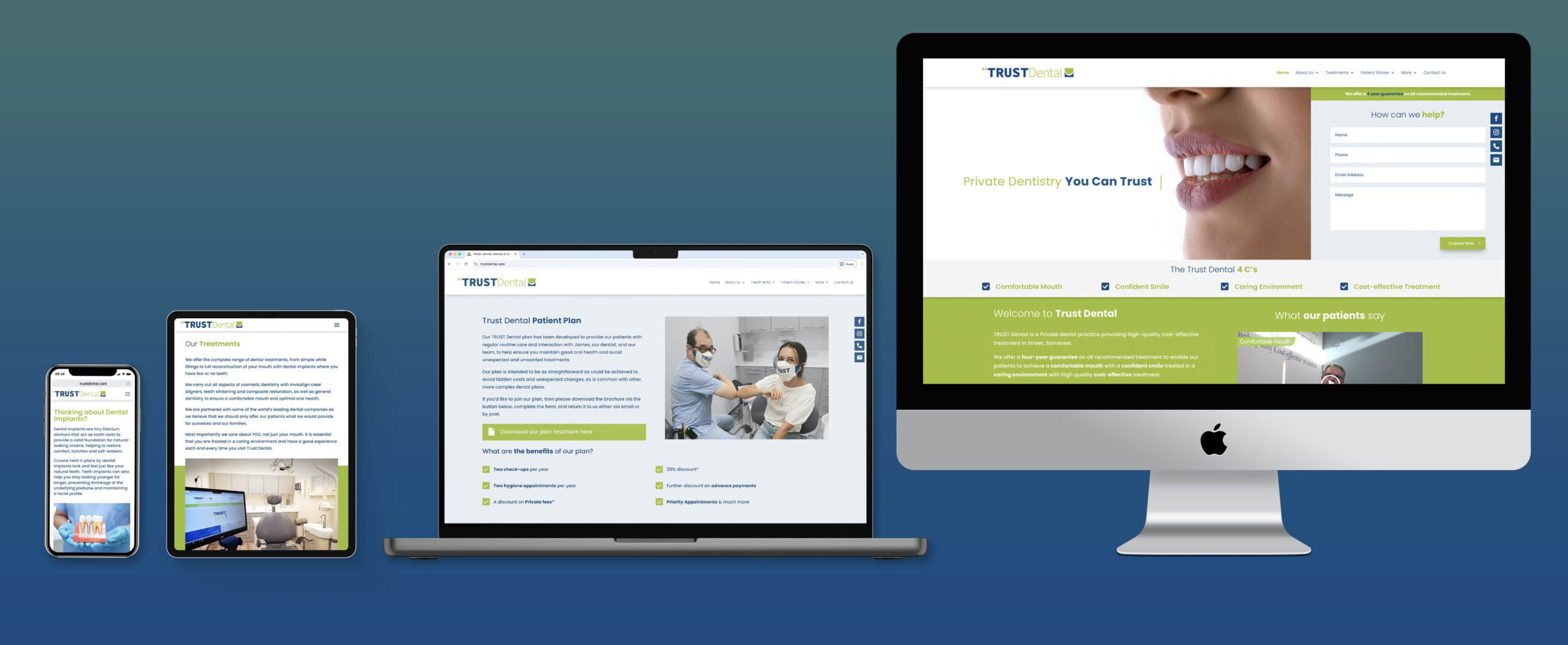 Benjamin Henry Website design flatlay