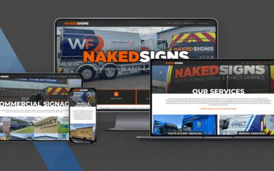 New Website Launch for Naked Signs