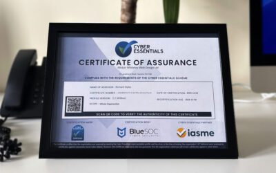 We Are Fully Cyber Essentials Certified