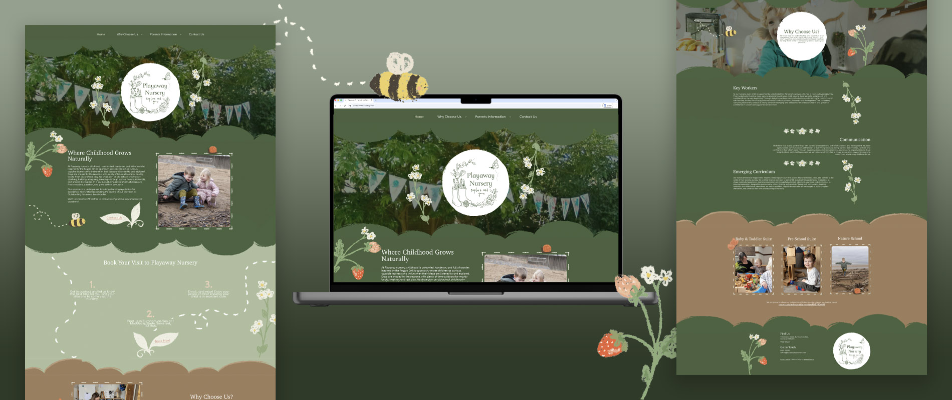 Benjamin Henry Website design flatlay