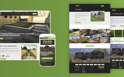 Creating a New Landscaping Website for DH Landscapes in Somerset