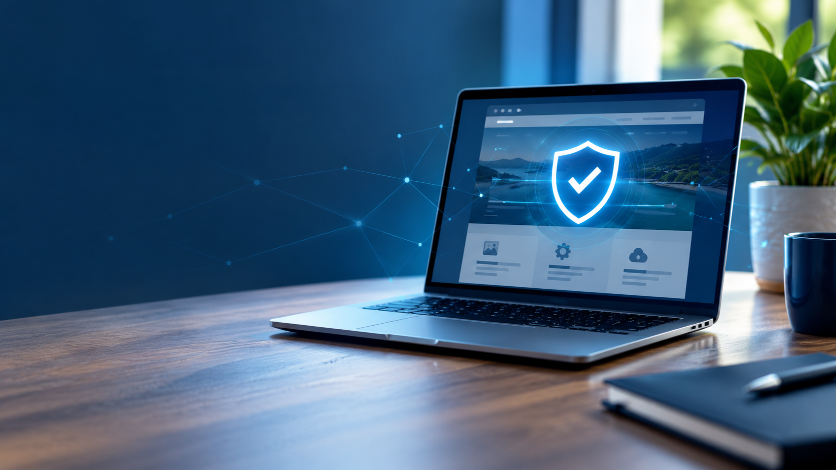 Cyber Security Laptop Shield